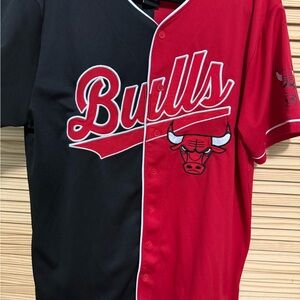 Chicago Bulls Split Jersey/New Superb quality